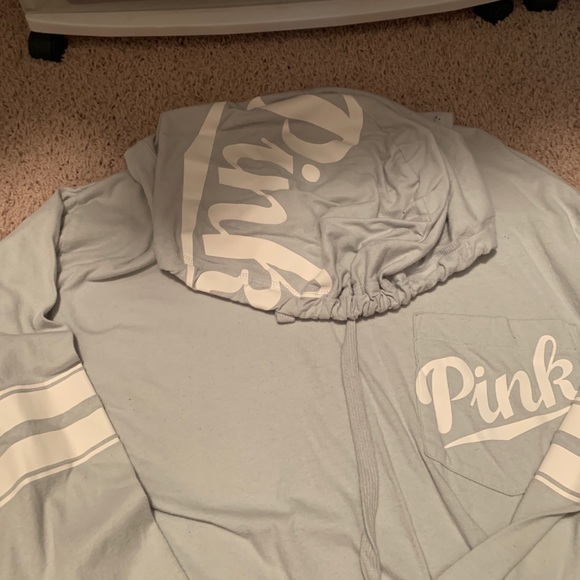 Like new Pink hooded tee - Picture 3 of 3
